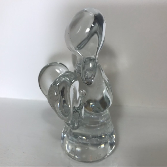 Christmas Holiday Glass Praying Angel Figurine - Picture 2 of 5